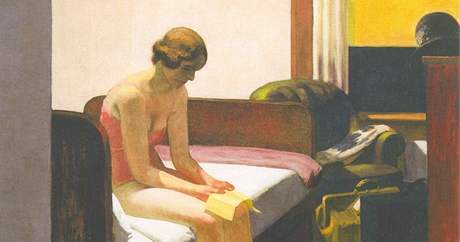Edward Hopper: Hotelov pokoj (1931)
