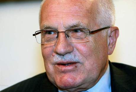 Prezident republiky Václav Klaus