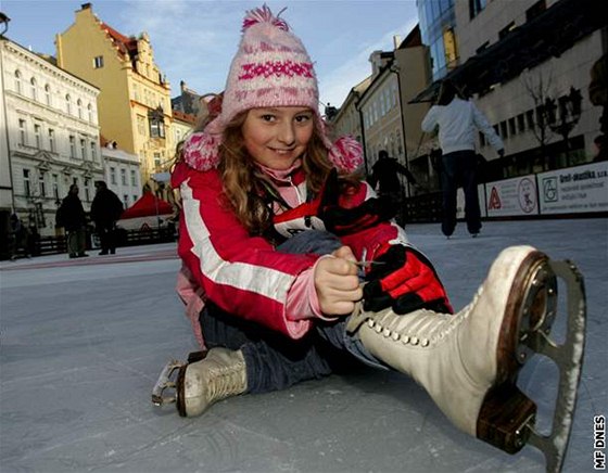 Kluzit v centru msta nabízí lidem napíklad v Praze, Brn nebo Olomouci. Letos mezi n bude znovu patit i Ostrava. Ilustraní foto