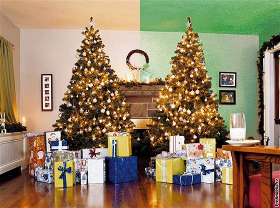 Vánoní stromeek, pod který pinesl dárky Jeíek, je dnes samozejmostí, v nkterých ástech kraje se ale tato tradice drí jen pár desítek let. Ilustraní foto