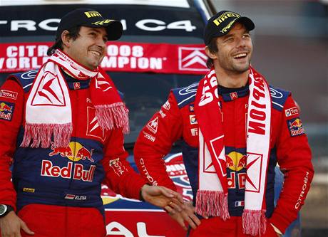 Sebastien Loeb a Daniel Elena