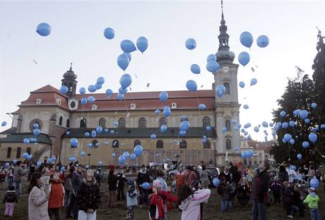 Vypoutn balonk ve Velehrad