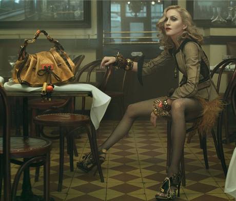 Madonna v reklamn kampani znaky Louis Vuitton