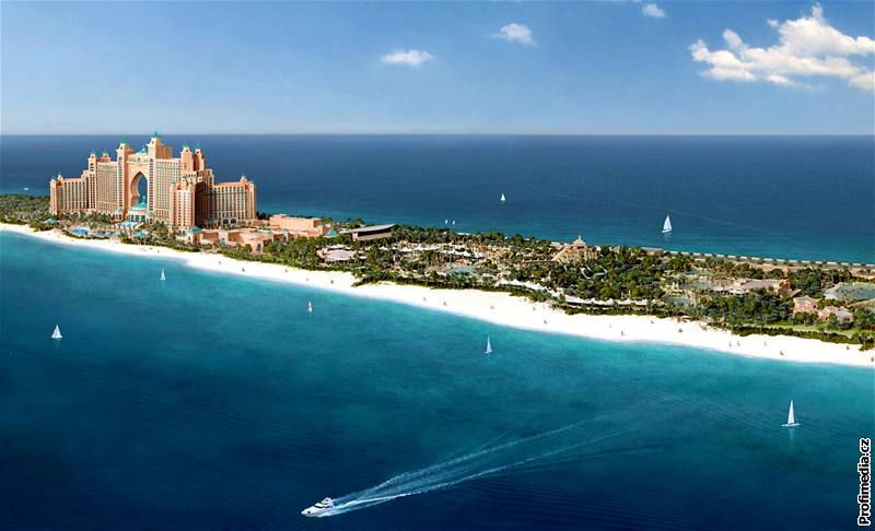 Luxusní hotel Atlantis v Dubaji