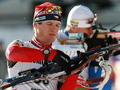 Biatlonista Michal lesingr