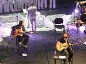 Kapela Krytof a sbor Alfa Gospel Praises pi koncertu ve Sttn opee