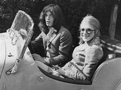 Marianne Faithfull a Mick Jagger (1969)