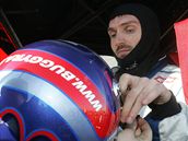 David Vr�ecký p�ed startem