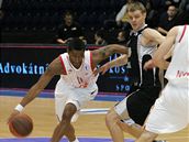 Momentka z utkání Nymburk - Bilbao