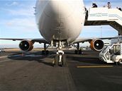 P�ední kolo Boeingu 767 - 300 ER