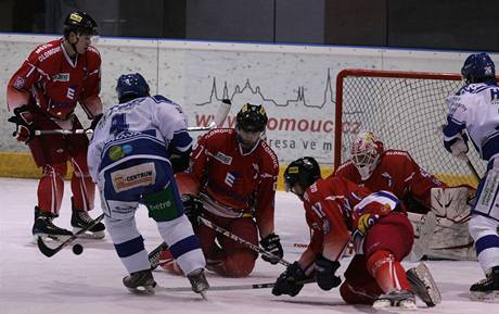 Olomouc - Brno: závar ped olomouckou brankou