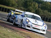 Jaromír Ji�ík s vozem Porsche 997 GT3