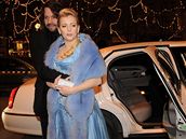 Jií Pomeje a Iveta Bartoová se na pedávání cen svezli v luxusní limuzín...
