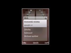 Nokia N79 (multim. menu)