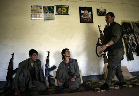Bojovníci z Kurdské strany pracujících