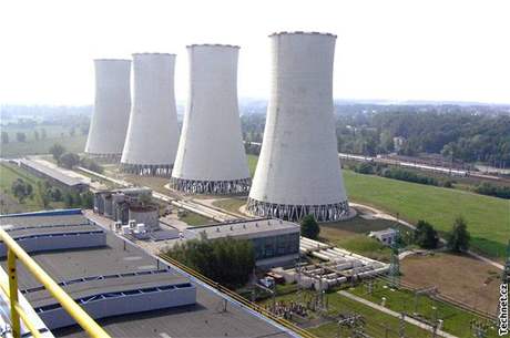 ernouhelná elektrárna - ilustraní foto.