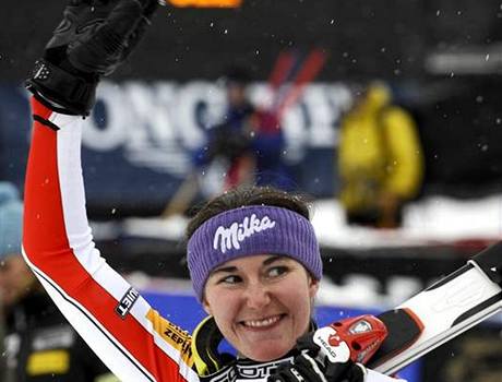 árka Záhrobská slaví své první vítzství v závod Svtového poháru v Aspenu