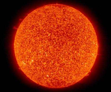 Slunce na snímku z druice SOHO dne 29. prosince v 8:19 SE