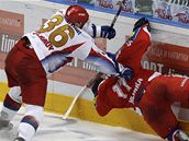 Rusko - esko: Jevgenij Varlamov sráí Jaroslava Hlinku