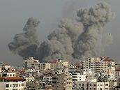 Gaza po náletu