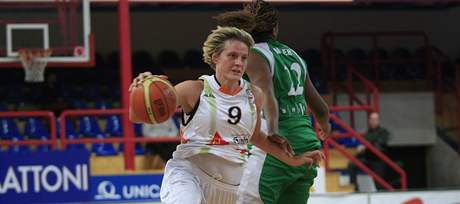 Basketbalistka Hana Horáková v postup nepestává vit