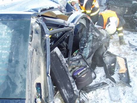 Tragick nehoda v Krnov na Buntlsku (7.1.2009)