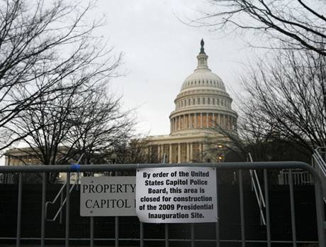 Washington se pipravuje na Obamovu inauguraci (7. leden)