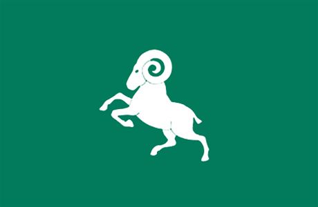 Název Strana svobodných oban a coby logo kozoroh ve výskoku.