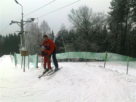 Skiarel ihadlo na Vysoin