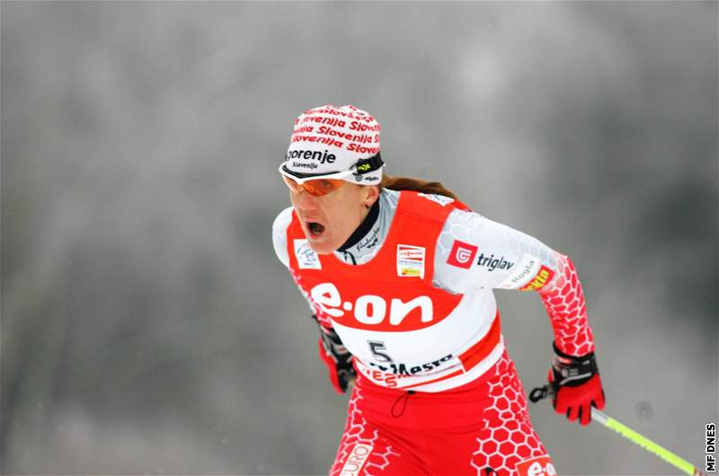 Tour de Ski v Novém Mst: Petra Majdiová
