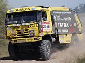 Ale� Loprais na voze Tatra na trati první etapy Rallye Dakar 2009