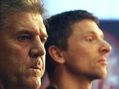 Jozef Chovanec (vlevo) a Martin Haek