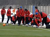 Fotbalisté Plzn� zahájili zimní p�ípravu.