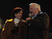 Pavel Bobek a Marie Rottrová 