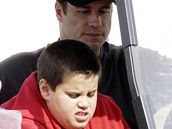 John Travolta se synem Jettem 