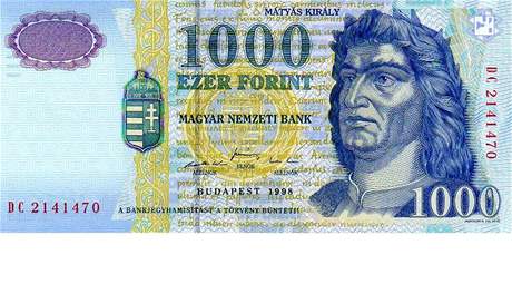 Bankovka v hodnot 1000 forint