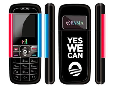 Obamv telefon stojí pouze 30 amerických dolar