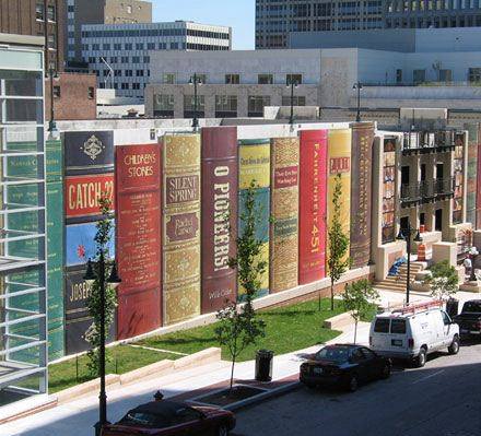 Knihovna v Kansas City opravdu vypad jako knihovna 