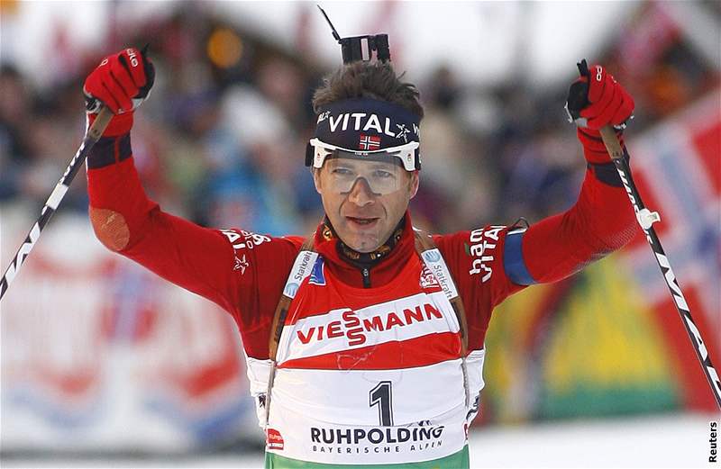 Ole Einar Bjoerndalen z Norska