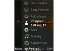 Sony Ericsson W902 - uivatelské rozhraní