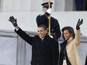Inauguraní koncert We Are One - prezident Barack Obama s manelkou Michelle