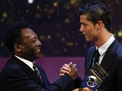 Pelé a Cristiano Ronaldo