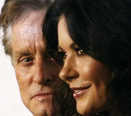 Catherine Zeta Jones a Michael Douglas