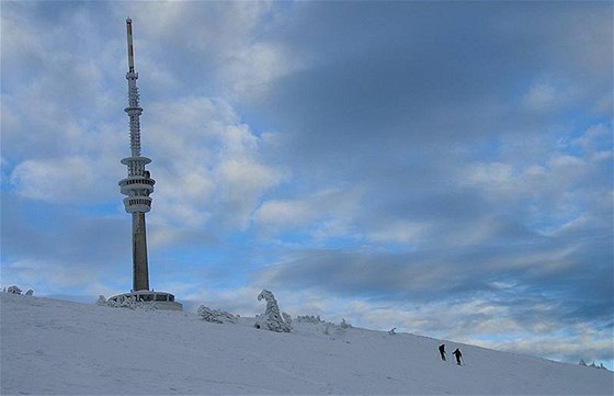 Nejlepí podmínky pro lyování jsou na Praddu, kde leí metr snhu. Ilustraní foto