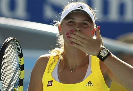 Caroline Wozniacká, jedna tenistek, které pvab pomohl na centrkurt All England Clubu.