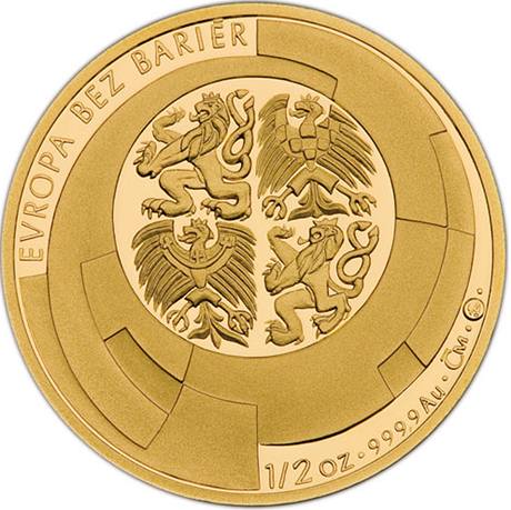 Zlat pamtn medaile vydan k pedsednictv eska EU