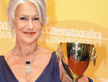 Hereka Helen Mirren získala významná ocenní v edesáti.