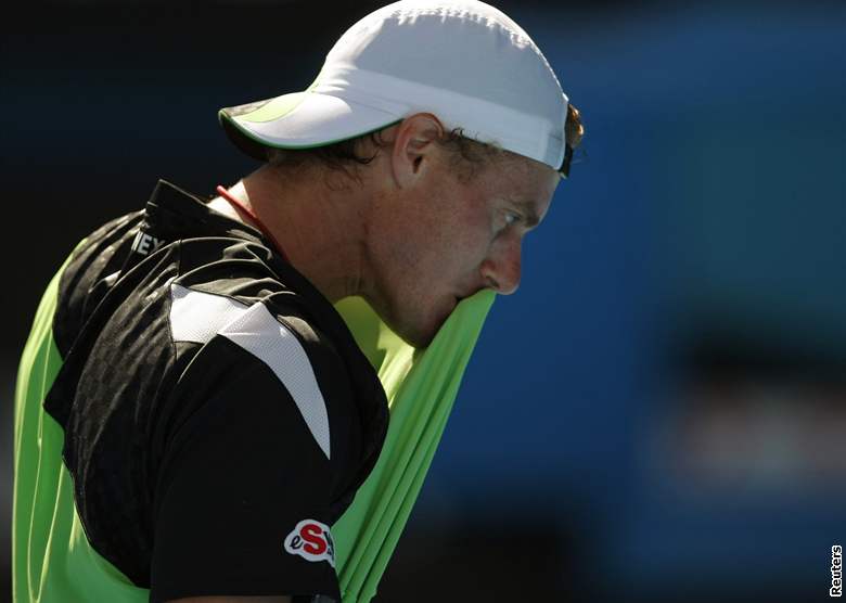 Radek tpánek pehrál v 1. kole Australian Open Ekvádorce Lapenttiho