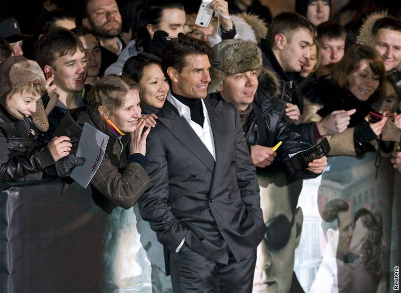 Tom Cruise v hlavní roli filmu Valkýra.