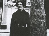 Simone Weilová ve panlsku v roce 1936.